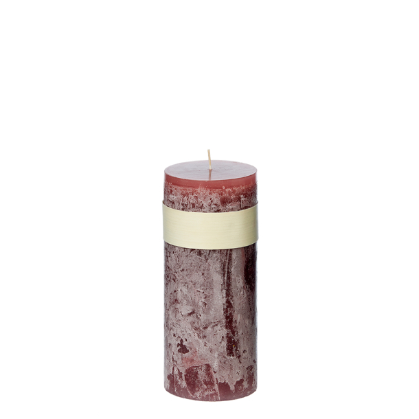 Timber� Pillar Candle, Rose Taupe