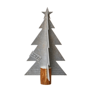 Xmas paper tree, Silver