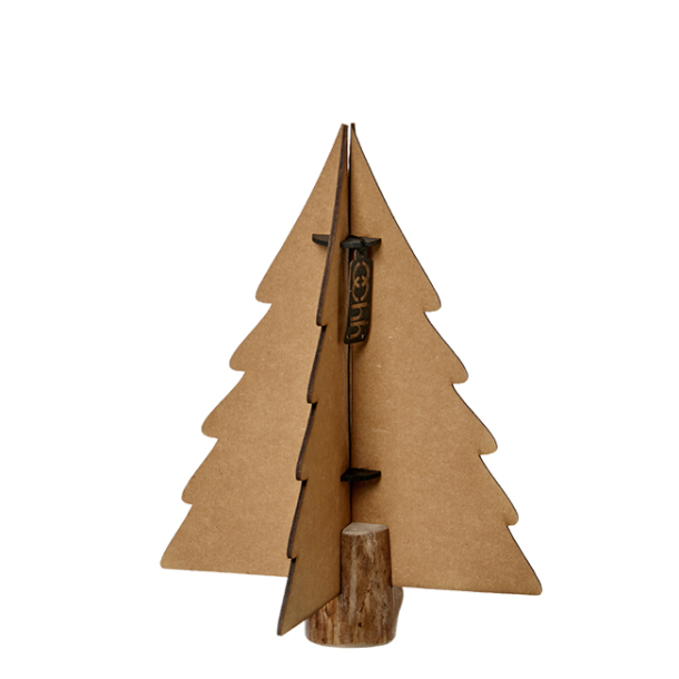 Xmas paper tree, Natural